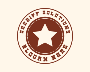 Western Sheriff Badge logo