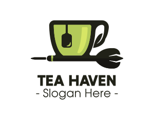 Tea Cup Dart logo design