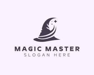 Wizard Witch Hat  logo design