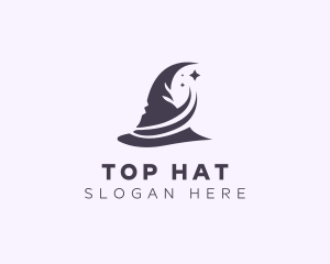 Wizard Witch Hat  logo design