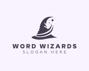 Wizard Witch Hat  logo design