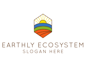 Farming Agriculture Field  logo
