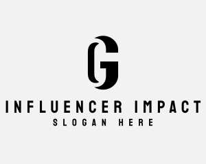 Influencer Photography Studio Letter G logo