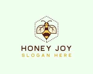 Honey Bee Insect logo