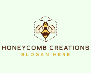 Honey Bee Insect logo