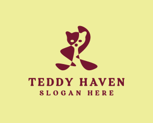 Teddy Bear Mosaic logo design