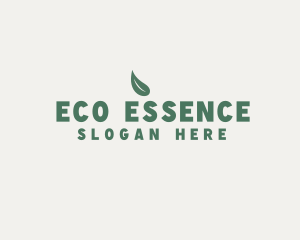 Natural Eco Leaf logo design