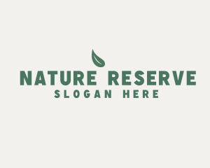 Natural Eco Leaf logo design