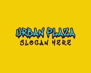 Urban Skate Graffiti logo design