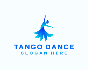 Woman Dancing Studio logo design