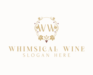 Grape Vineyard Winery logo design