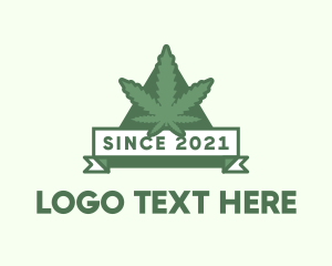 Pyramid Marijuana Banner logo