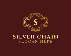 Golden Chain Wedding Planner logo design