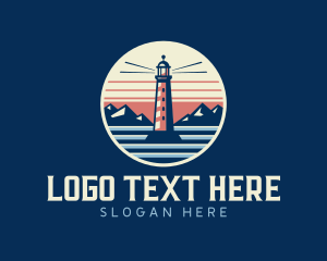 Coastal Anchor Lighthouse logo