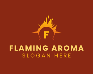 Hot Sun Flaming  logo