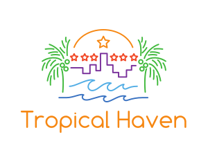 Tropical City Oasis logo