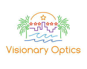 Tropical City Oasis logo design