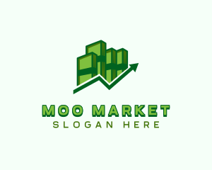 Cash Stock Market logo design