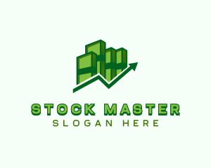 Cash Stock Market logo design