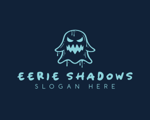 Spooky Ghost Graffiti logo design