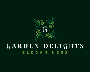 Elegant Leaf Gardening logo design