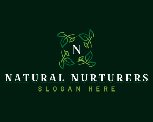 Elegant Leaf Gardening logo design