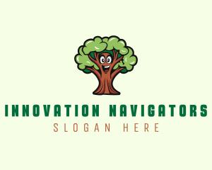 Sustainable Tree Planting Logo