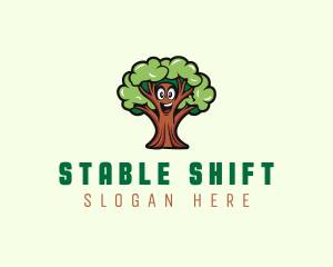 Sustainable Tree Planting Logo