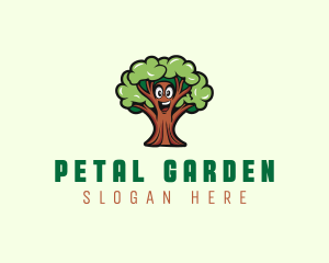 Sustainable Tree Planting logo design