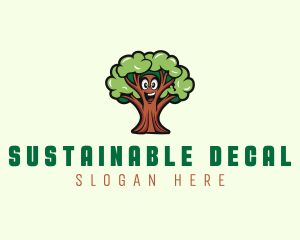 Sustainable Tree Planting logo design