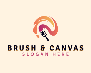 Painting Paint Brush  logo
