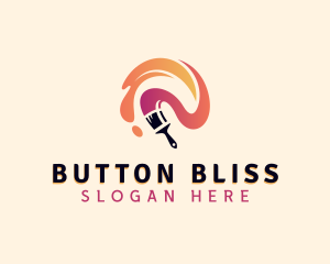 Painting Paint Brush  logo design