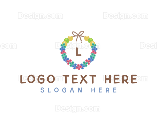 Bracelet Jewelry Beads Logo