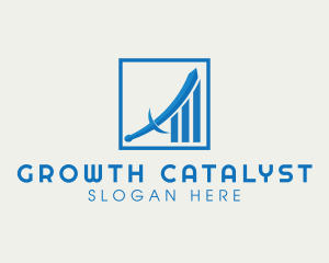 Sword Finance Growth logo design