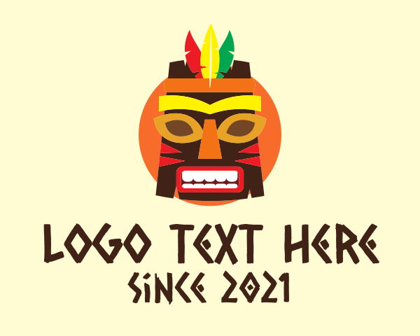 Totem Pole logo example 3