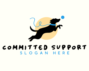 Dog Leash Training logo design