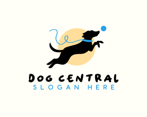 Dog Leash Training logo design