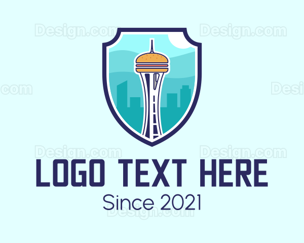 Seattle Tower Burger Logo