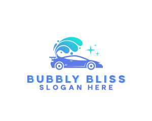 Car Wash Wave logo design