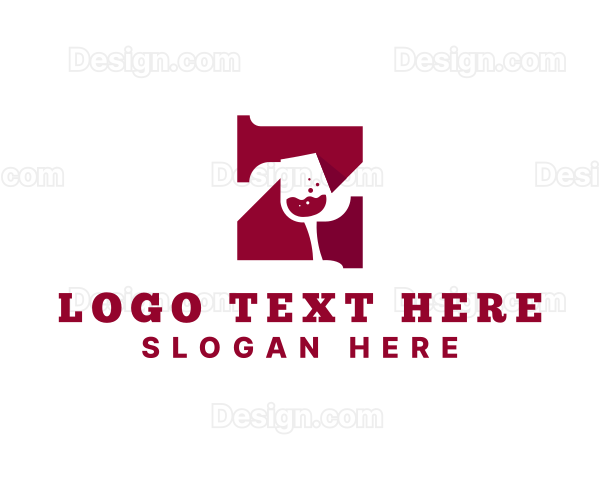 Winery Wine Drink Logo