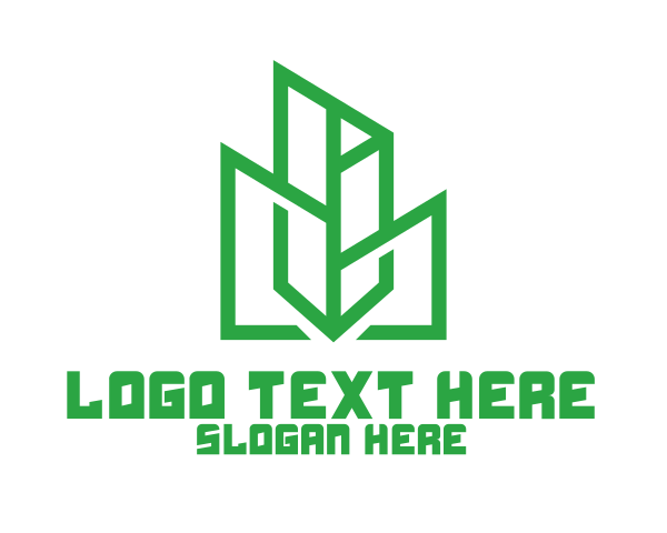 Green logo example 1