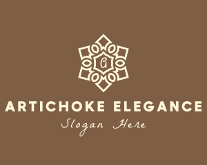 Elegant Mandala Home Decor logo design