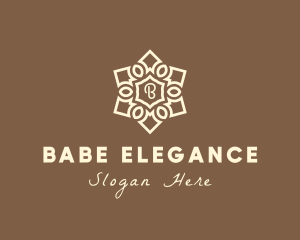 Elegant Mandala Home Decor logo design