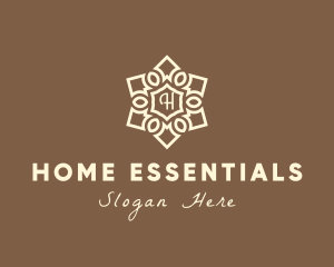 Elegant Mandala Home Decor logo design