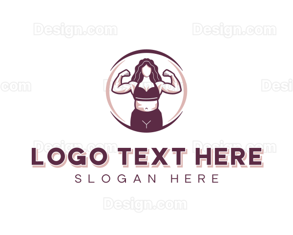 Strong Woman Fitness Logo