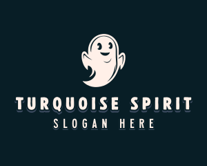 Halloween Ghost Spirit logo