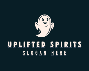 Halloween Ghost Spirit logo design