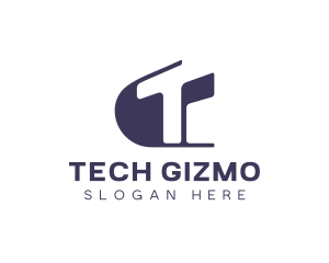 Telecommunication Tech Internet logo design