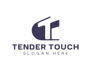 Generic Digital Letter T logo design