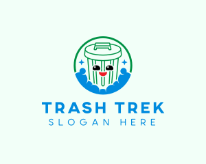 Trash Garbage Bin logo